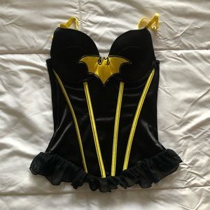 Womens Batman Corset Halloween Costume